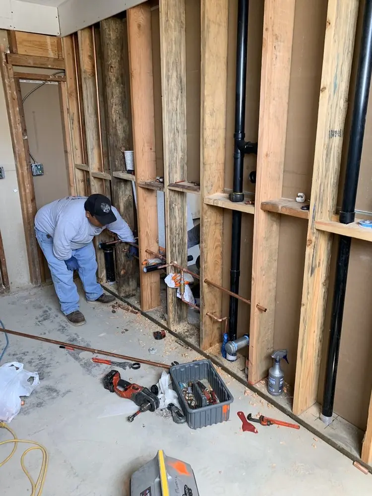 Commercial rough-in plumbing for Commercial Plumbing in New Shaefferstown
